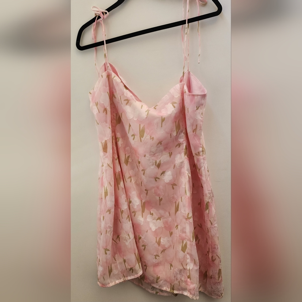 Beginning‎ Boutique NWT Penny Lane Pink Floral Mini Dress - Picture 5 of 14